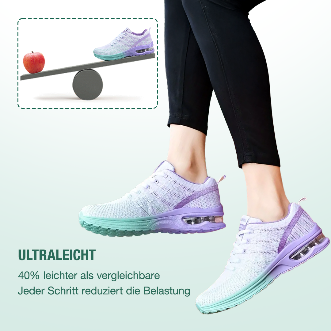 Hildaschritt Orthopädische Schuhe - Violett Türkis  - By Qivii