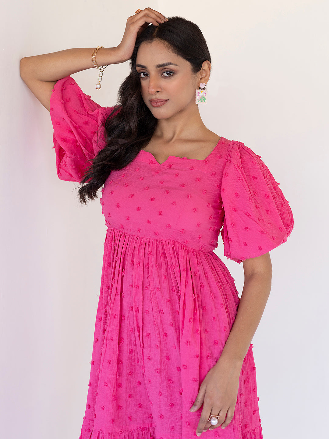 Honeysuckle Bow Dress  - By Ragavi - qivii