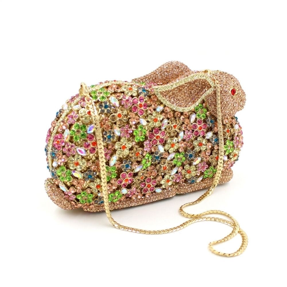 Bunny Crystal Clutch  - By Qivii