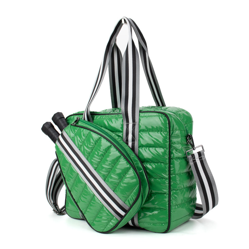 Quilted Puffer Pickleball Bag