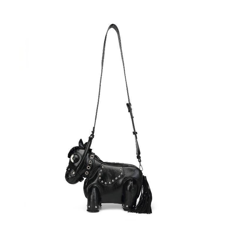 Cavallo Handbag in Vegan Leather  - By Qivii