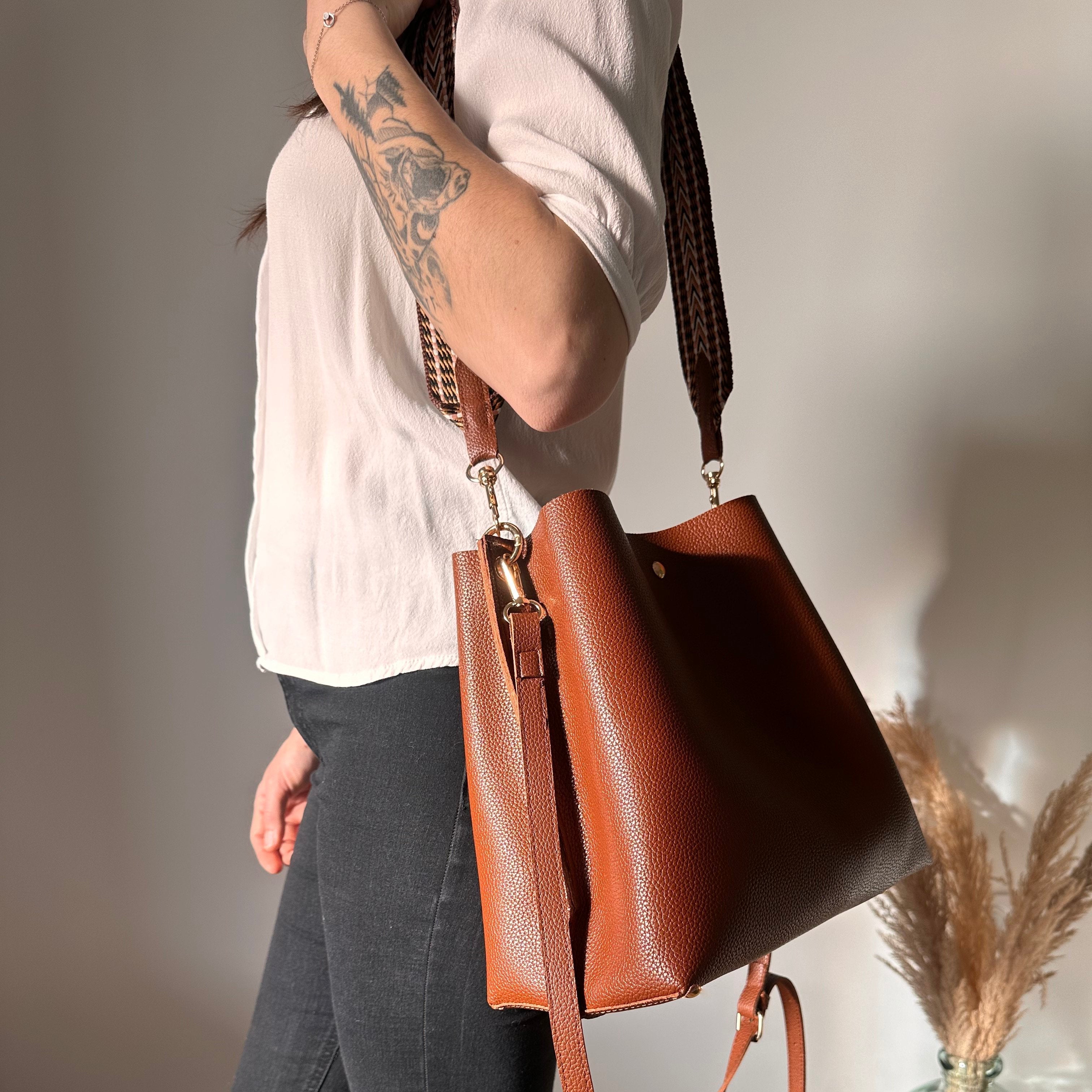 Montelise | Crossbody Bucket Bag  - By Qivii