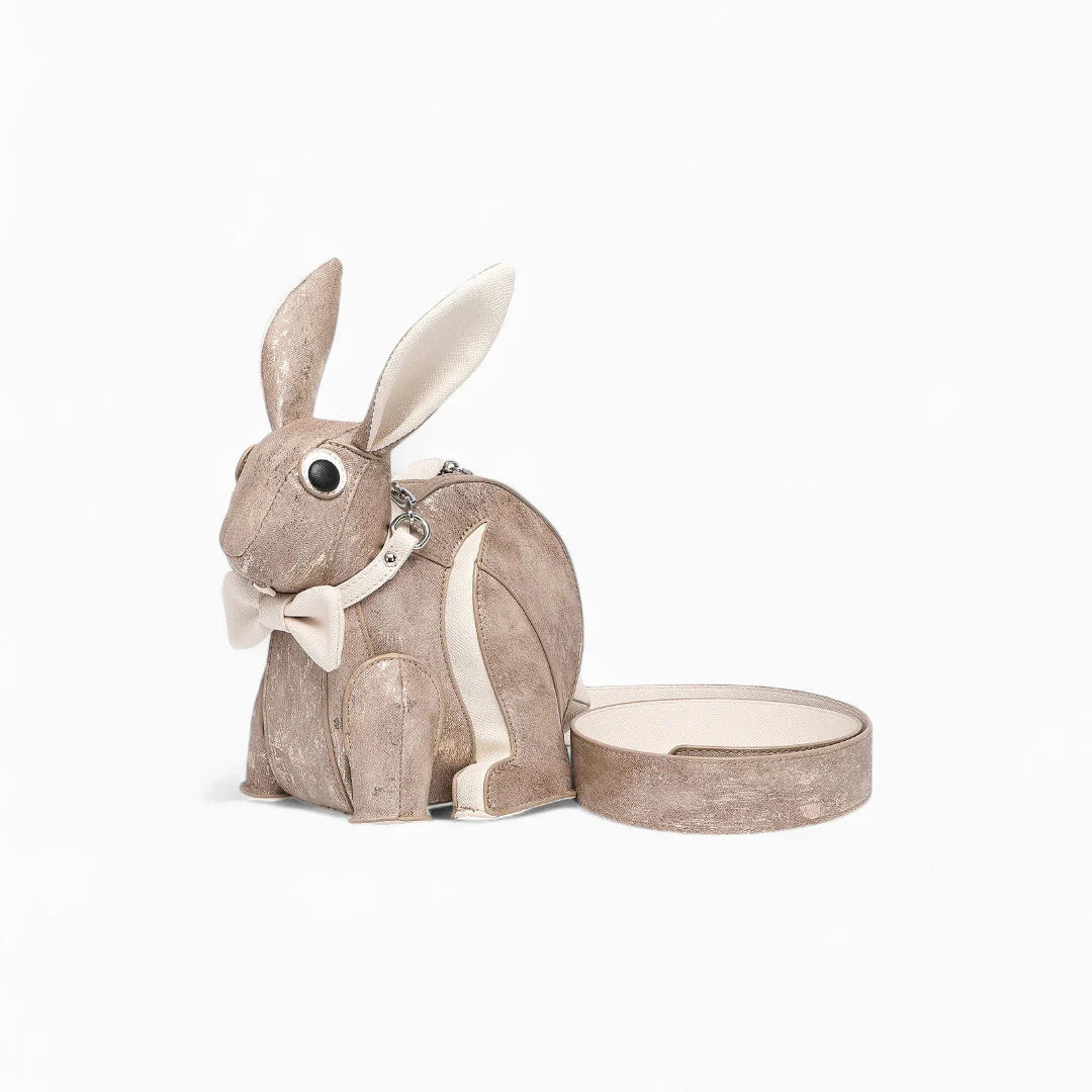 Bunny Belle Crossbody in Vegan Leather  - By Qivii