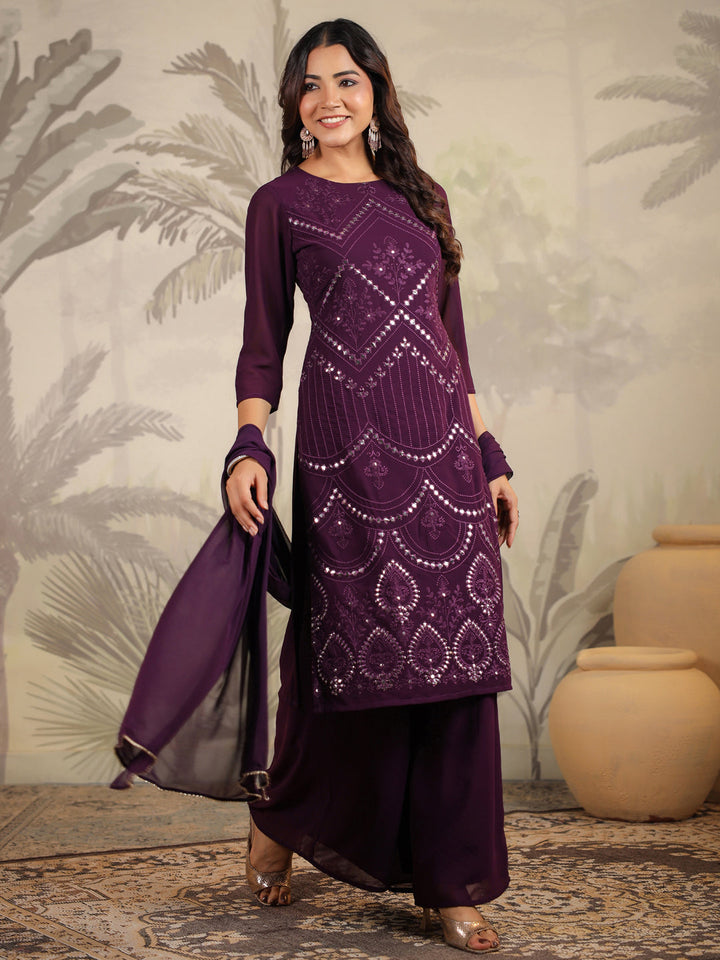 High-quality georgette fabric with comfortable and flattering fit