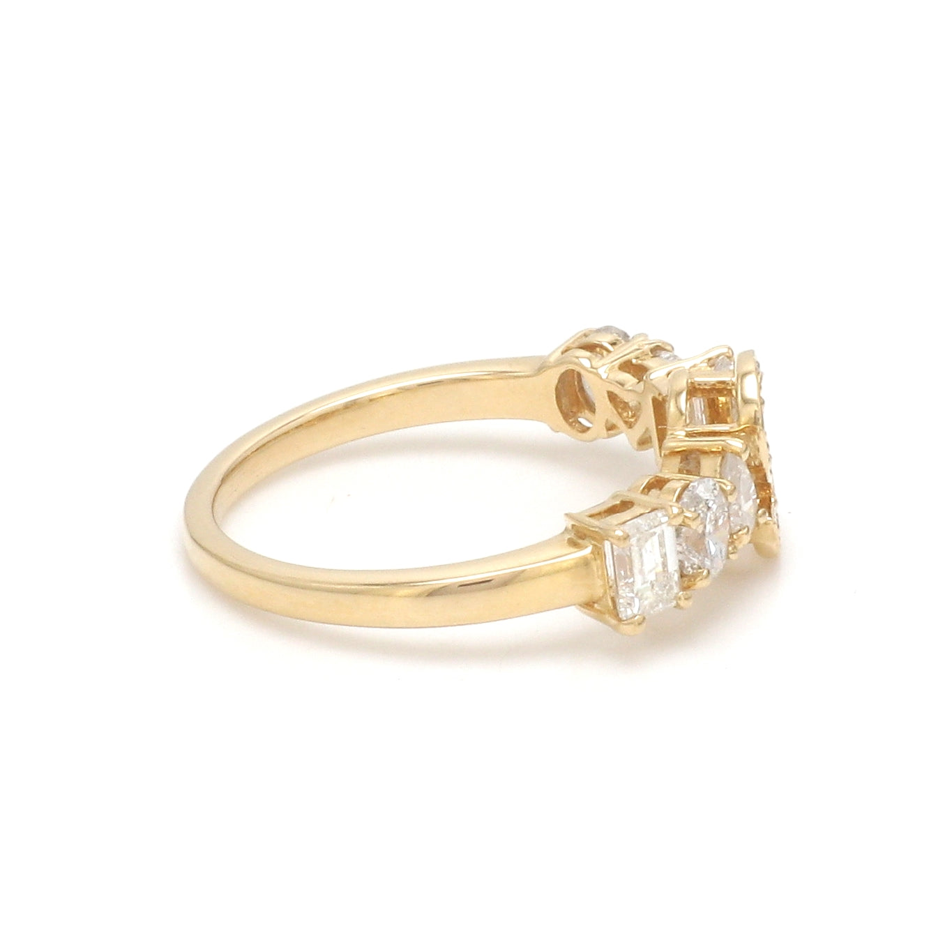 JPRG-3307/8457 Diamond S Letter Ring