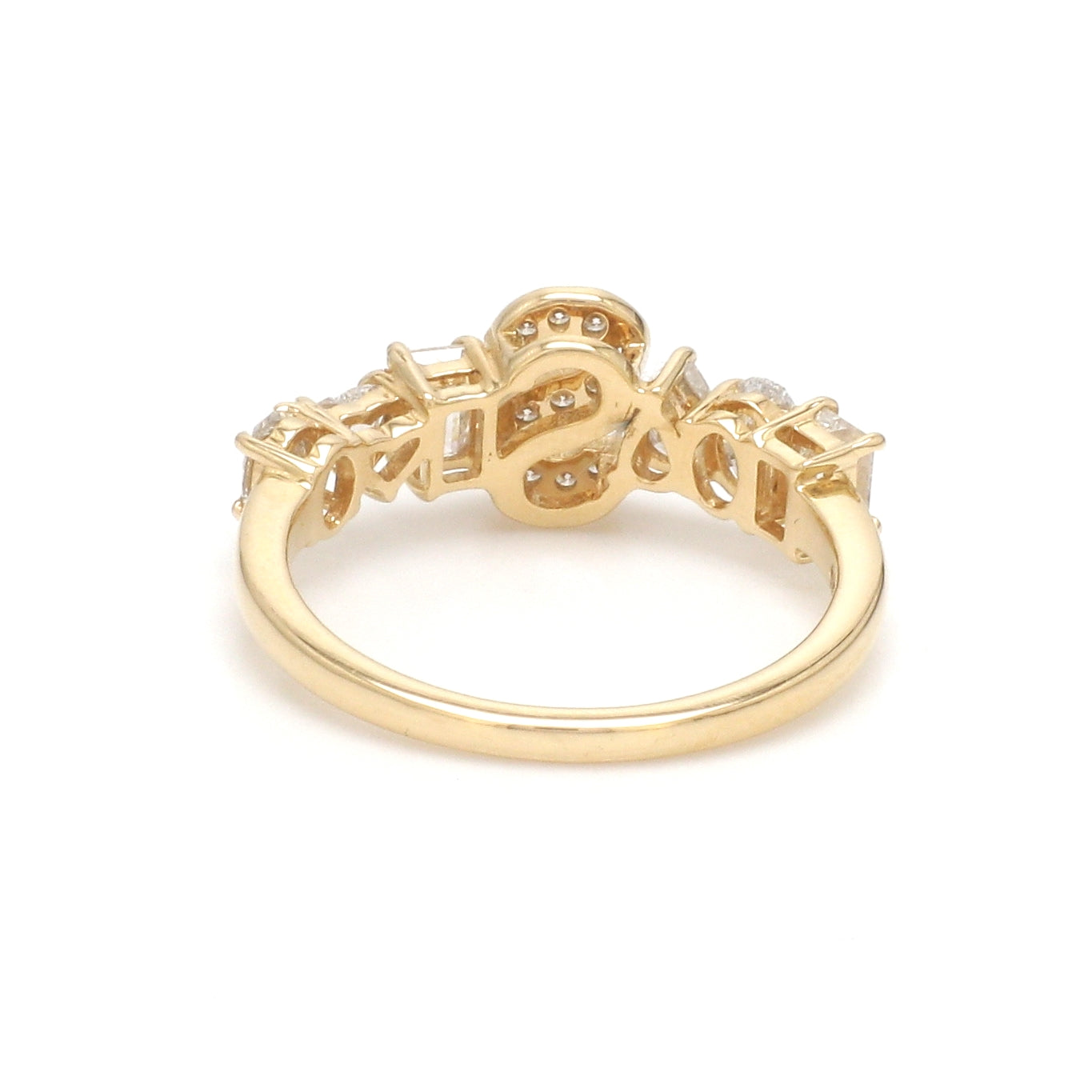JPRG-3307/8457 Diamond S Letter Ring