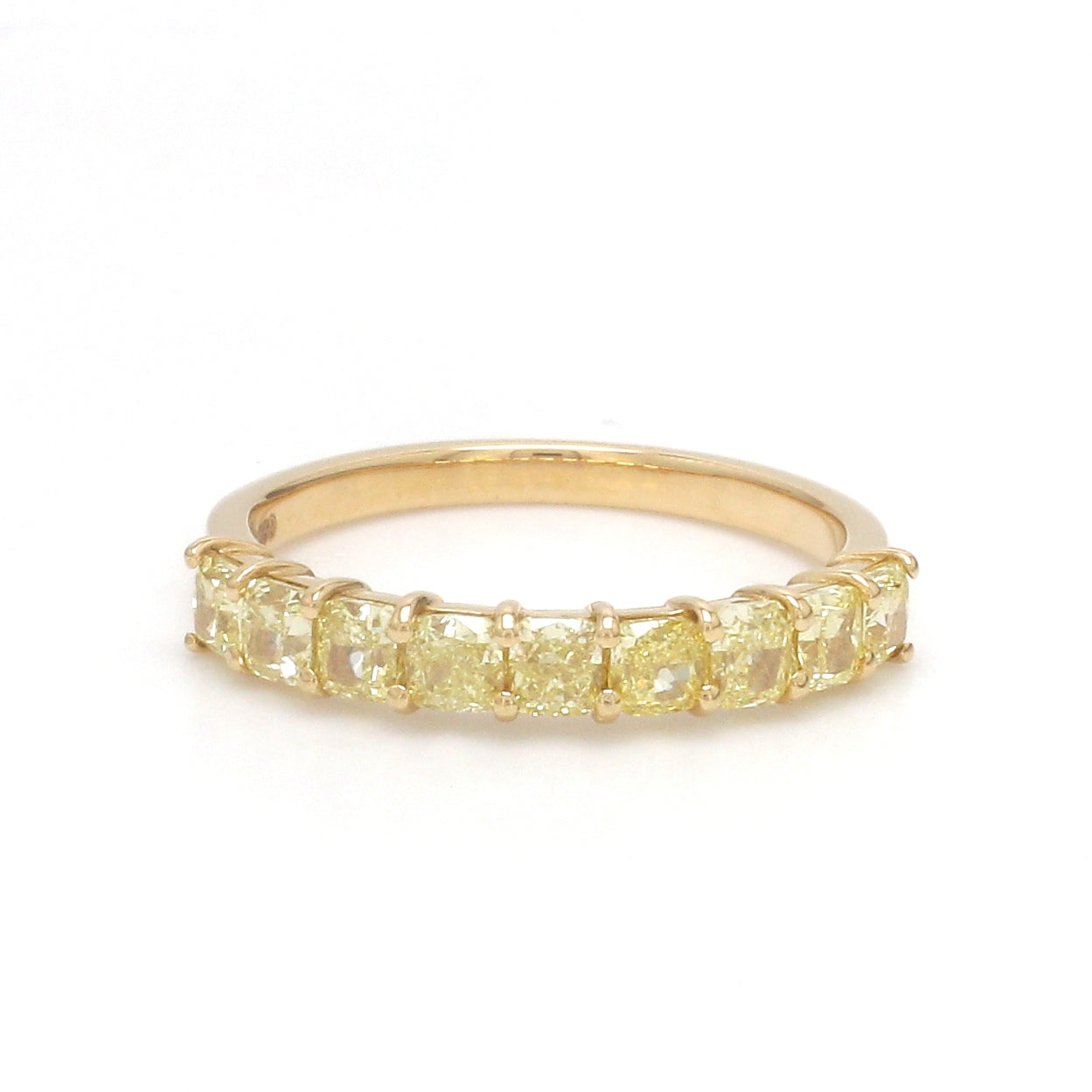 JPRG-3459/8837 Yellow Diamond Half Ring