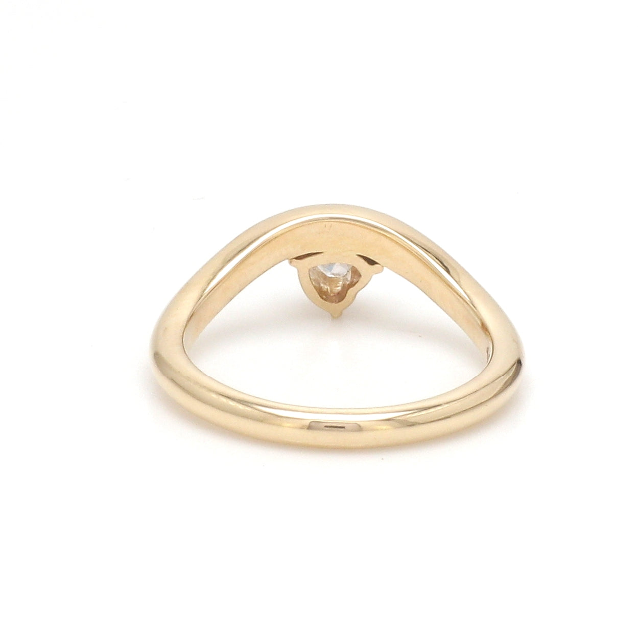 JPRG-3478/8891 Lab Grown Diamond Heart Wave Ring