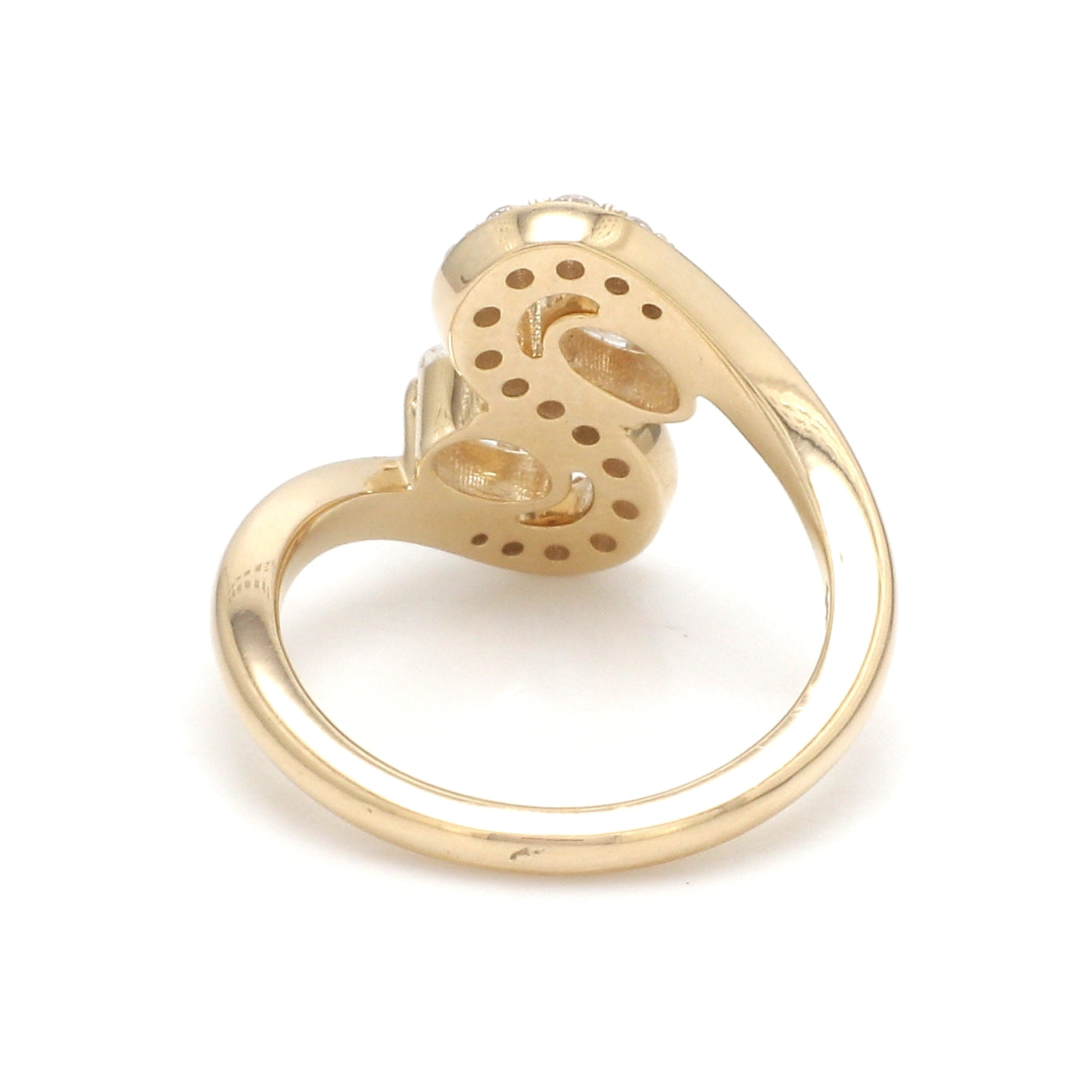 JPRG-3502/8923 Lab Grown Diamond Oval Wave Ring