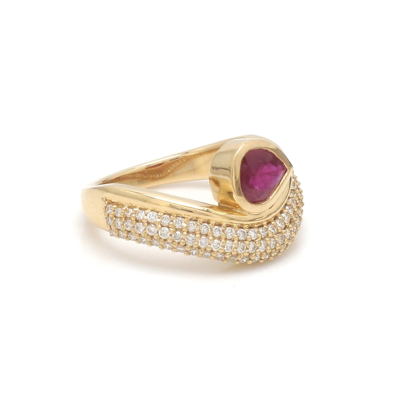 JPRG-3629/9169 Diamond Ruby Ring