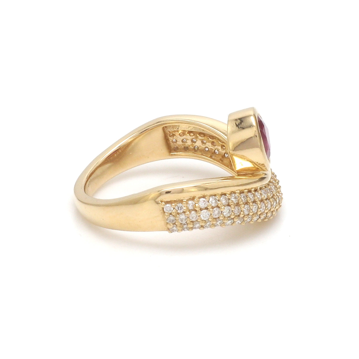 JPRG-3629/9169 Diamond Ruby Ring