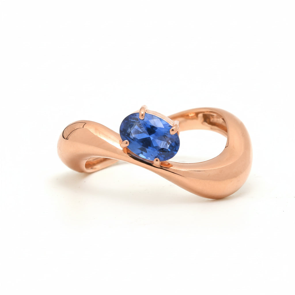 JPRG-3660/9248 Blue Sapphire Ring