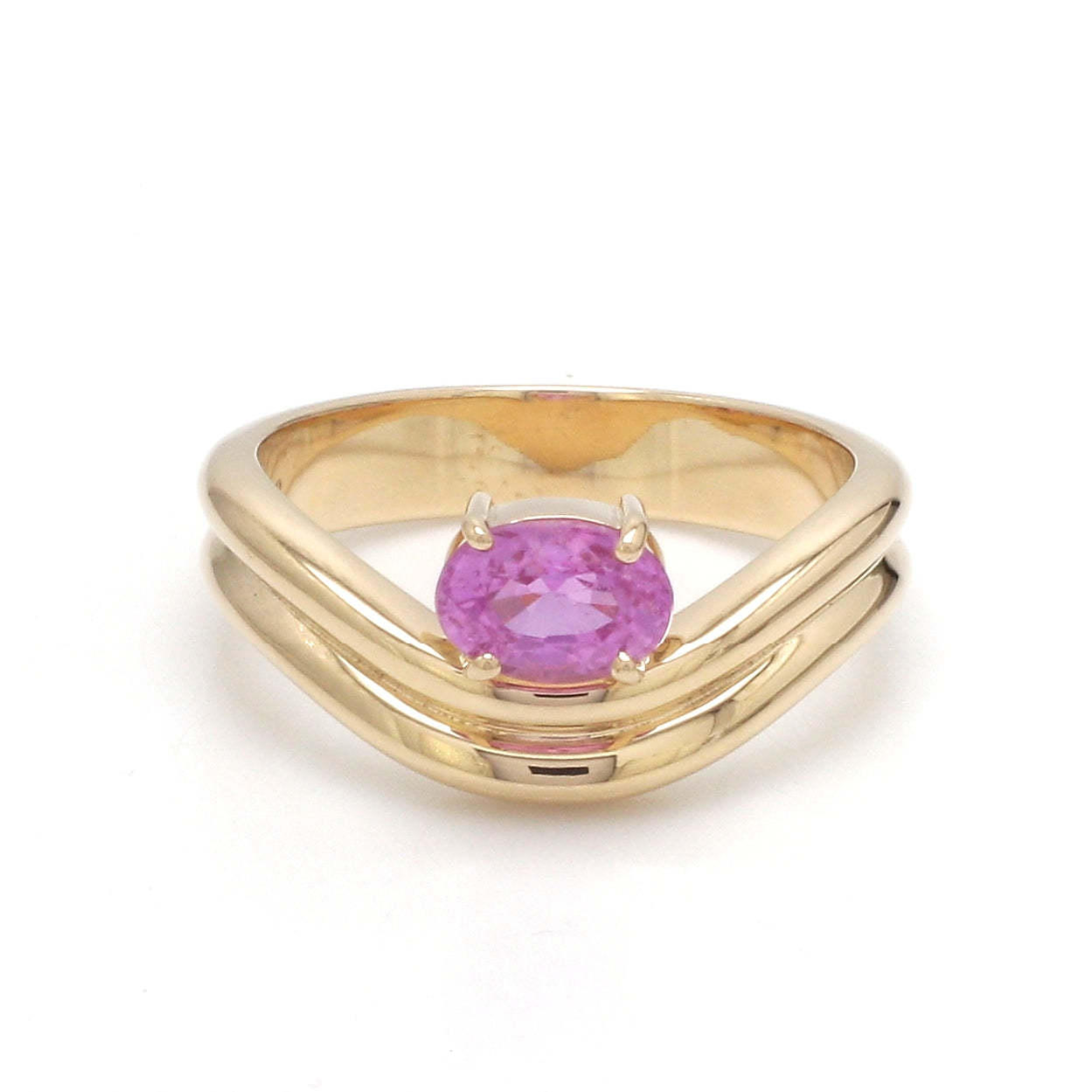 JPRG-3682/9270 Pink Sapphire Ring