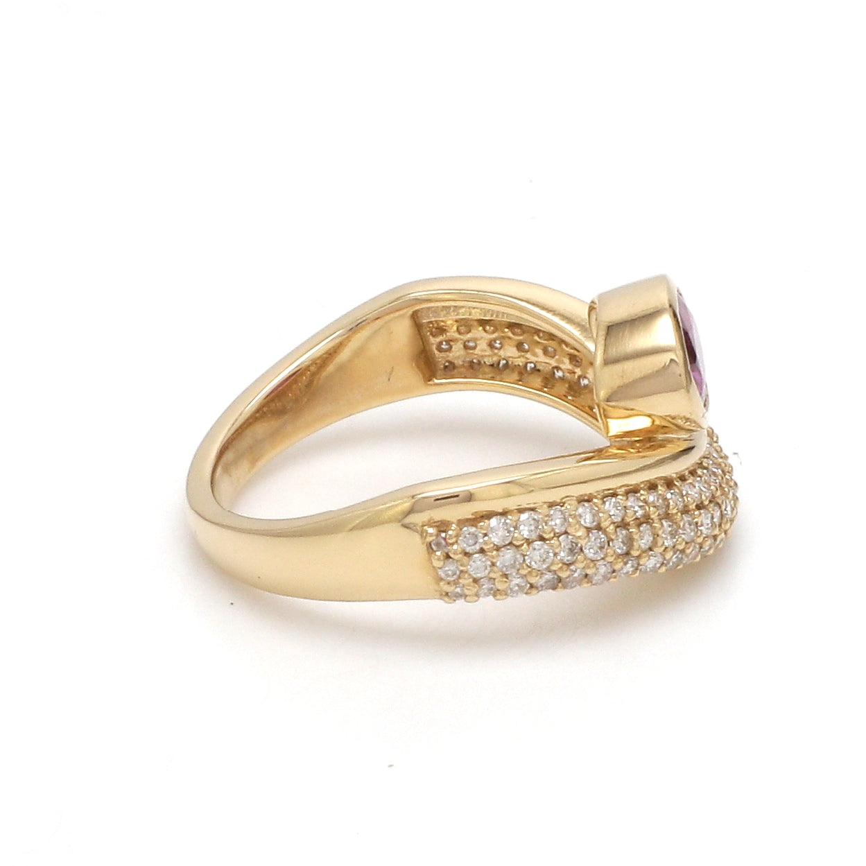 JPRG-3692/9280 Diamond Ruby Ring