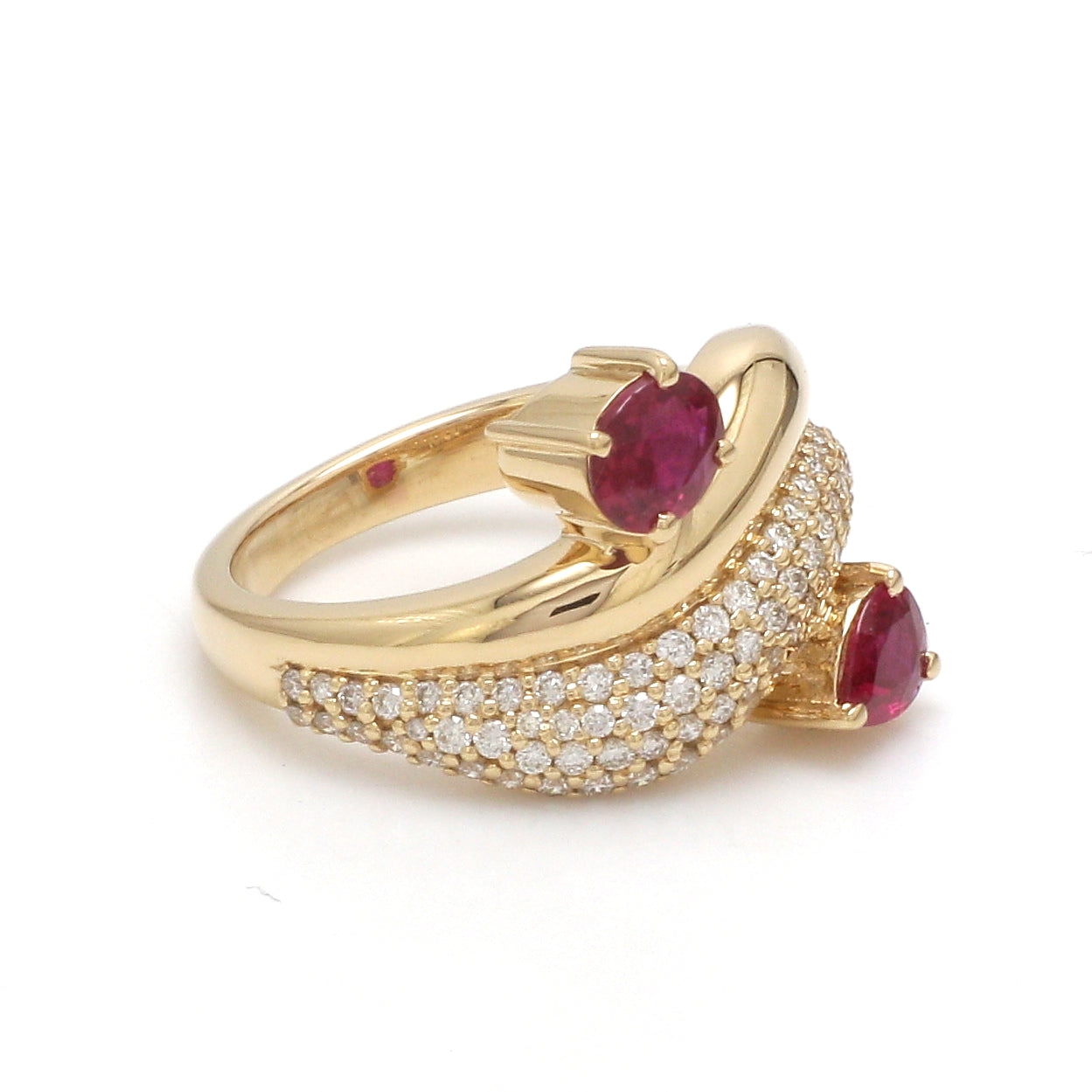 JPRG-3709/9312 Diamond Ruby Ring