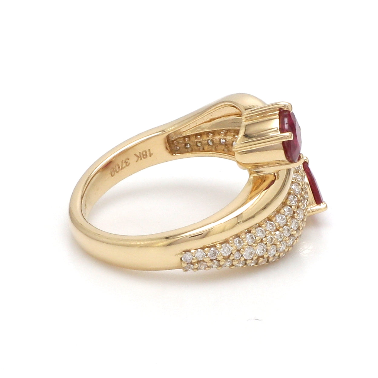 JPRG-3709/9312 Diamond Ruby Ring