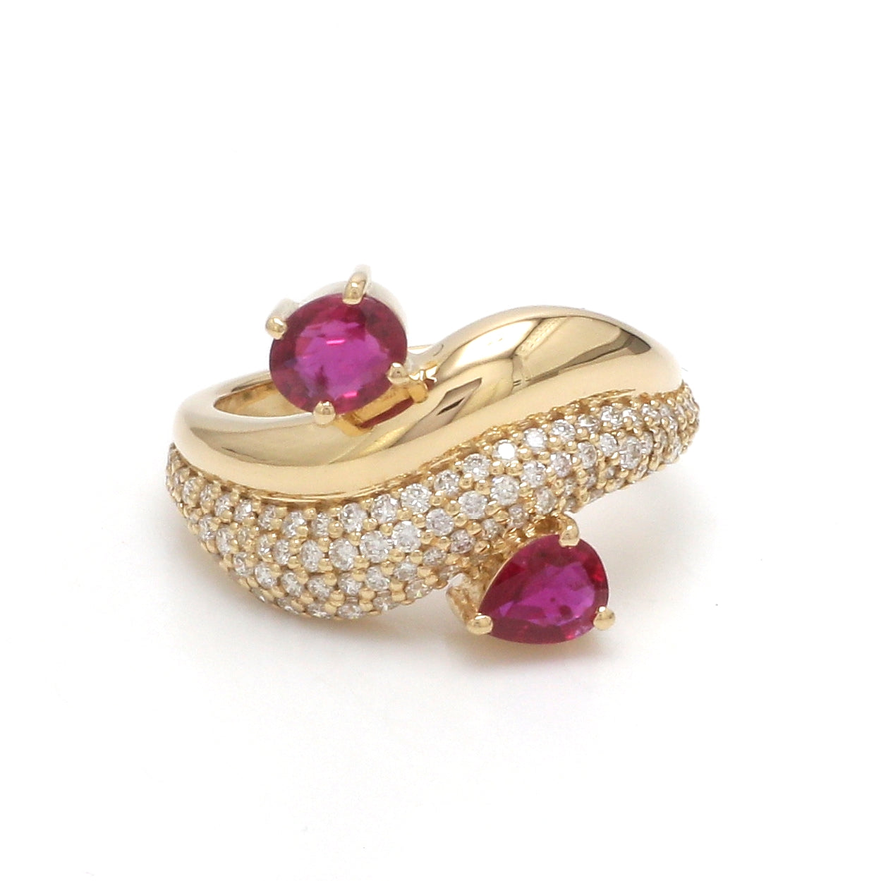 JPRG-3709/9312 Diamond Ruby Ring