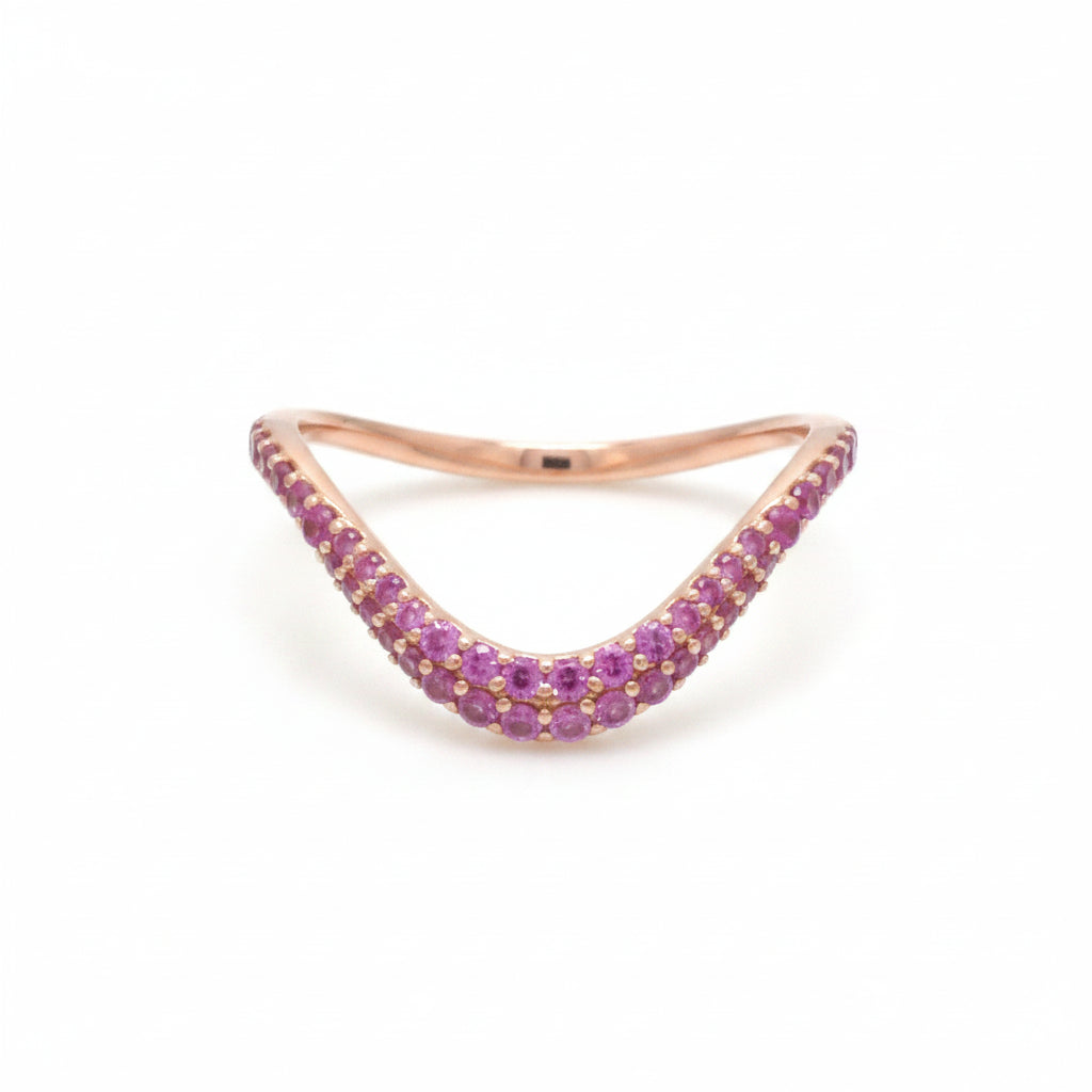 JPRG-3729/9337 Pink Sapphire Ring