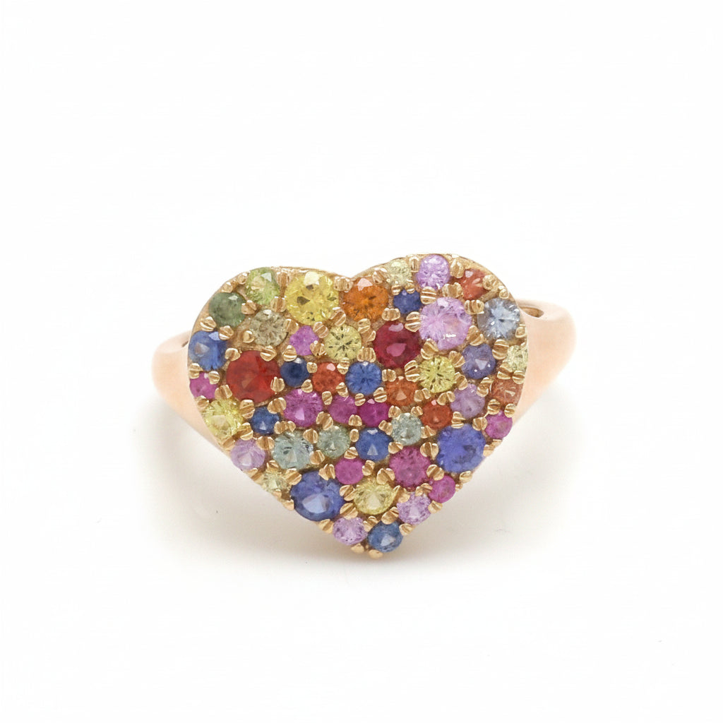 JPRG-3738/9346 Rainbow Sapphire Ring