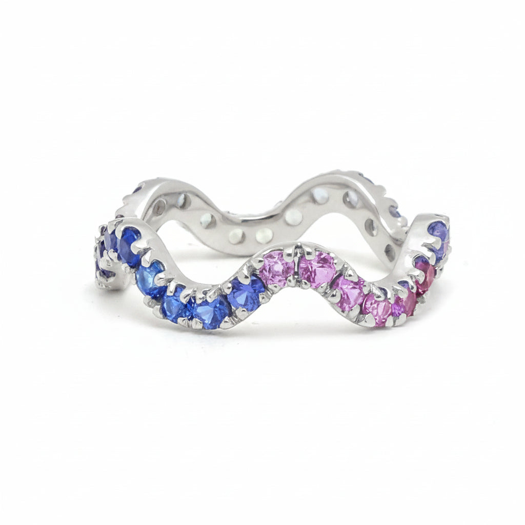 JPRG-3740/9348 Rainbow Sapphire Ring