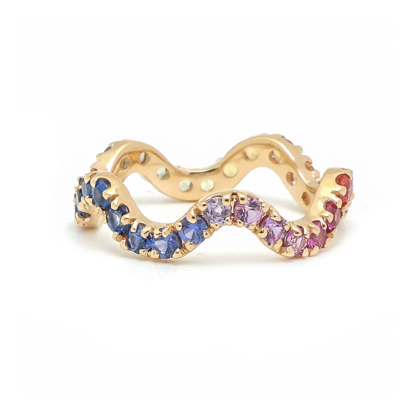 JPRG-3740/9348 Rainbow Sapphire Ring