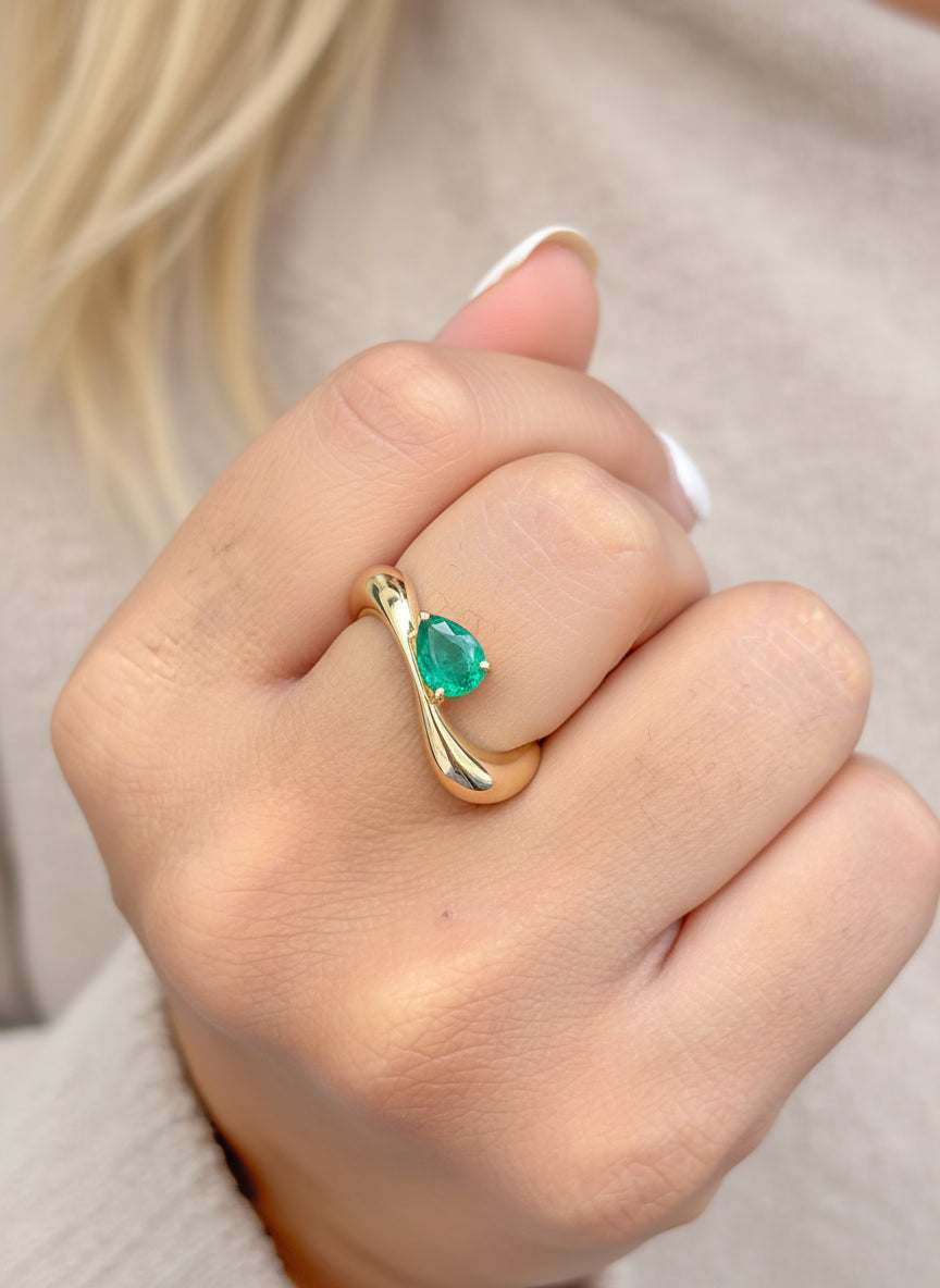 JPRG-3749/9375 Emerald Ring