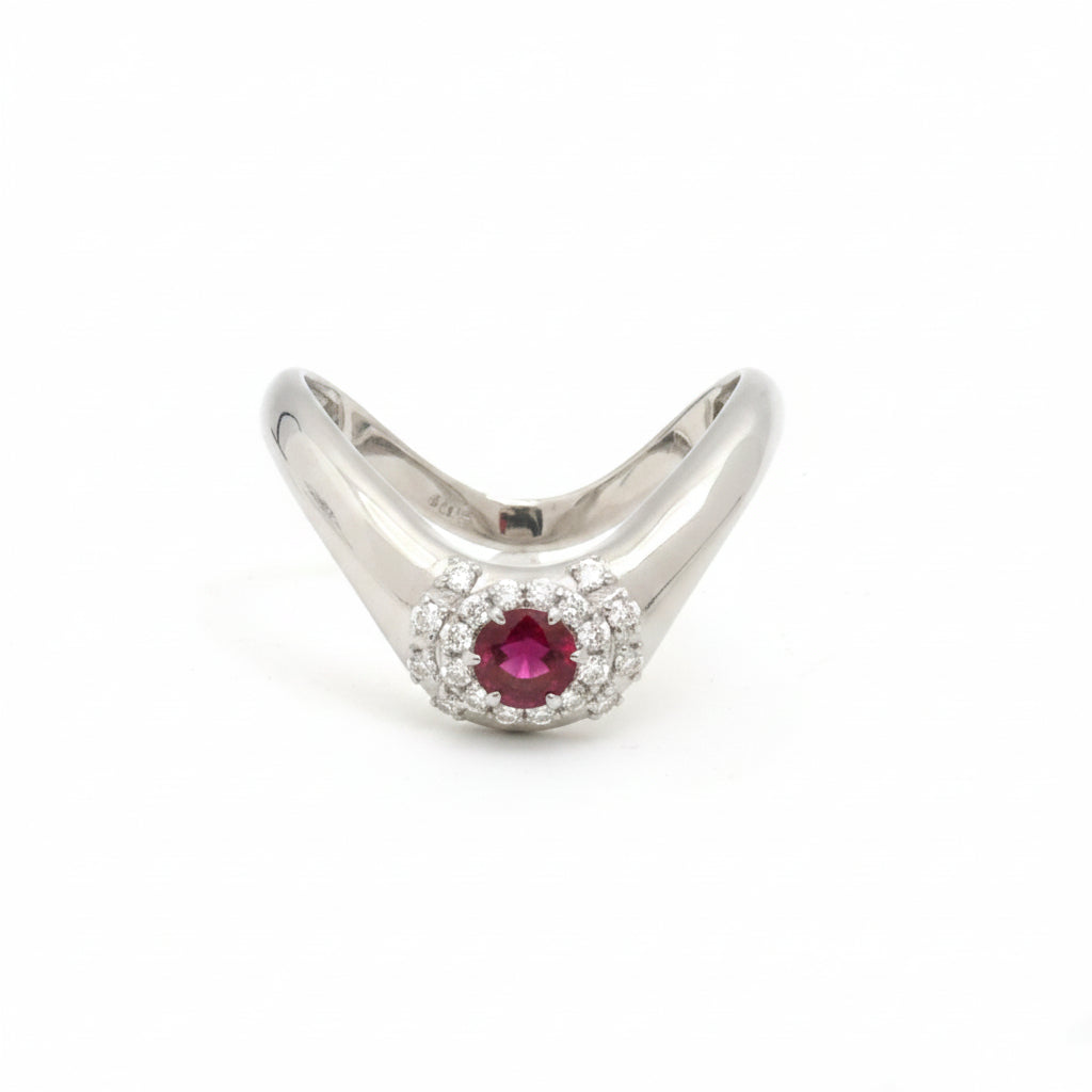 JPRG-3865/9589 Ruby Diamond Ring