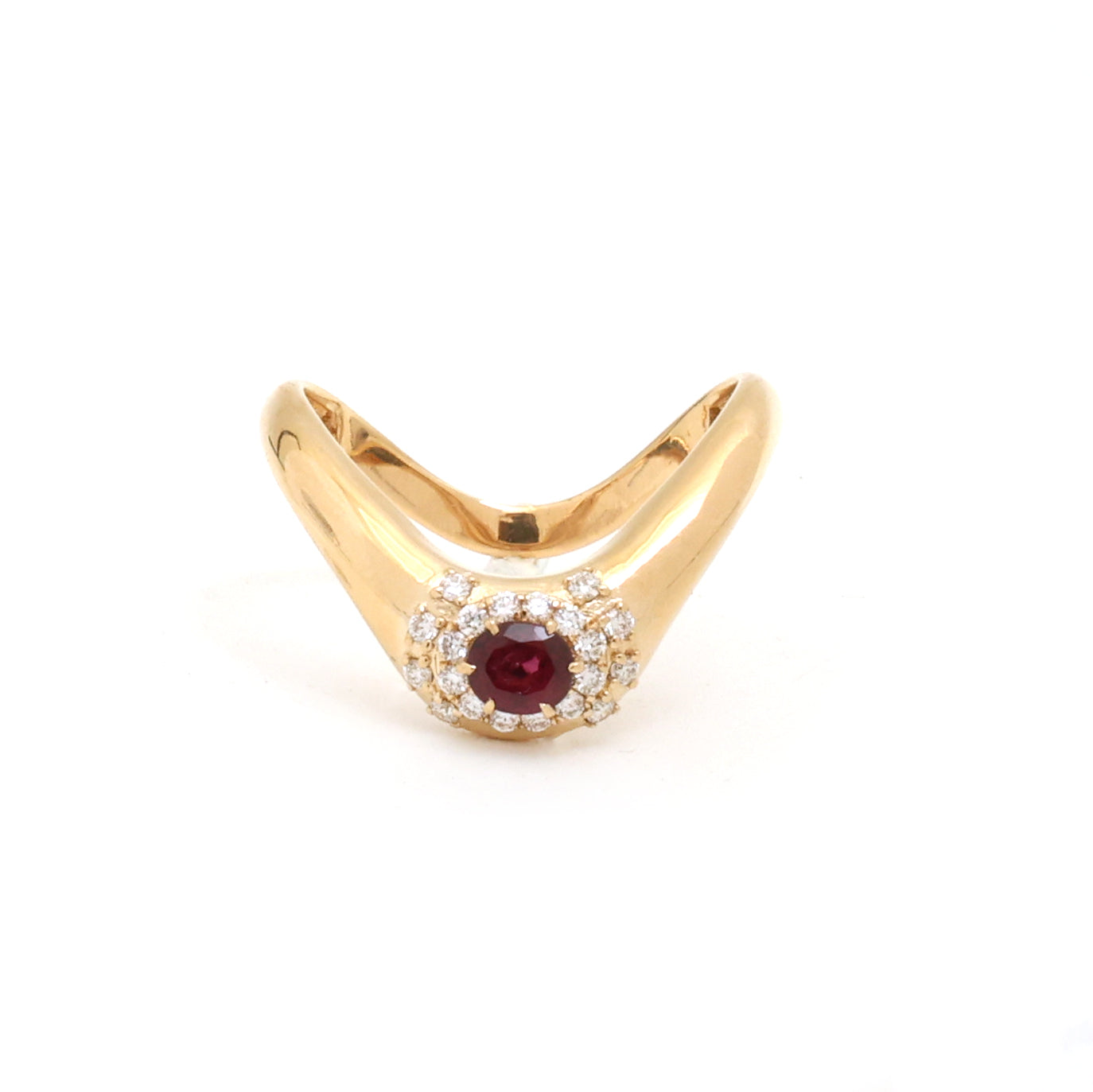 JPRG-3865/9589 Ruby Diamond Ring