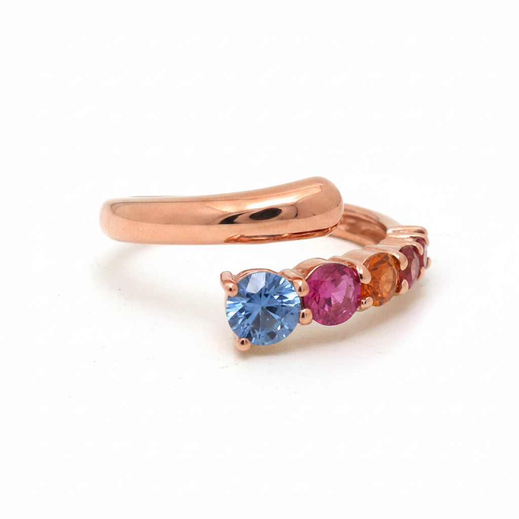 JPRG-3884/9615 Rainbow Sapphire Ring