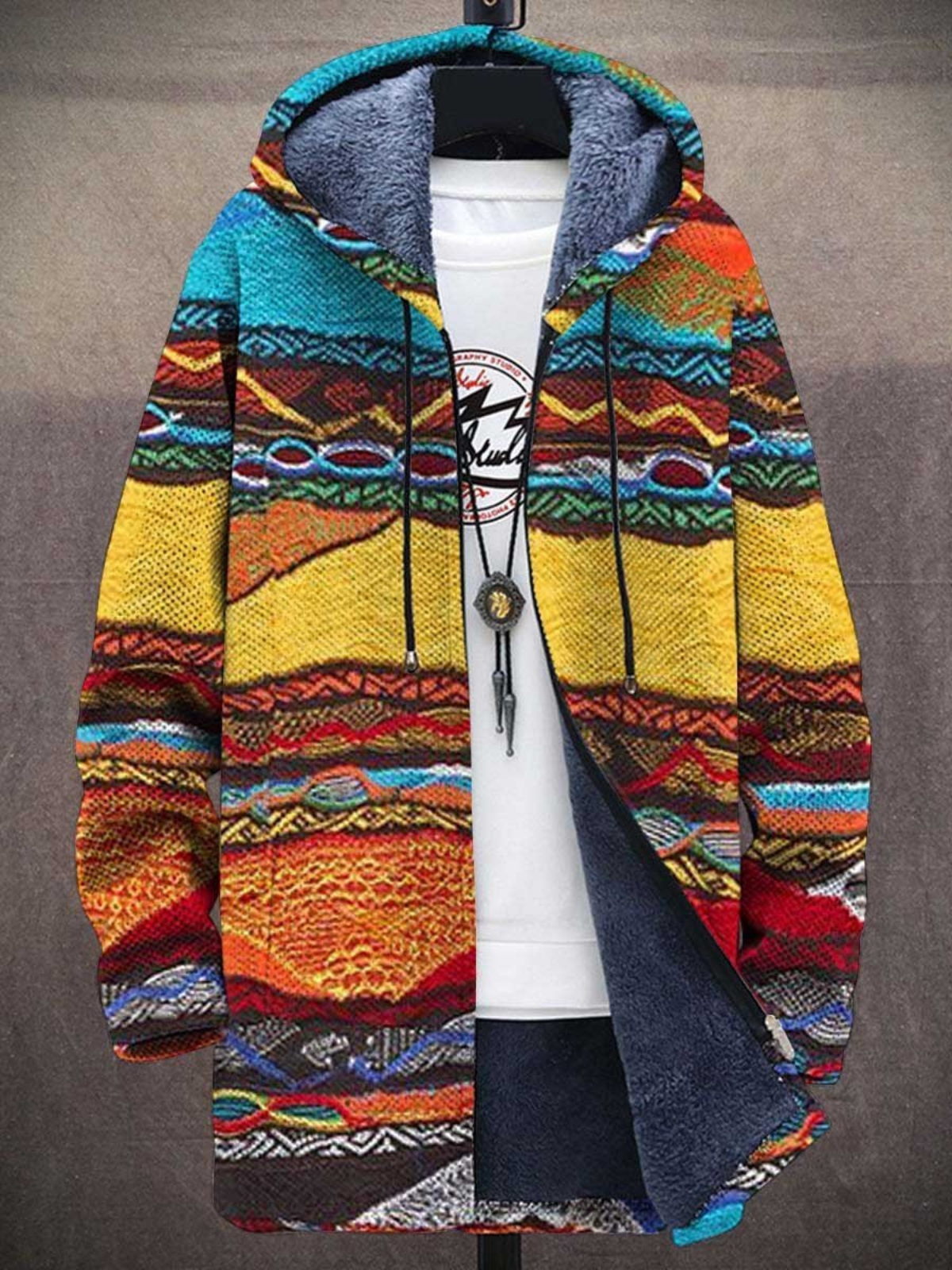 Jindalee™ | Luxe cardigan geïnspireerd door kunst  - By Qivii