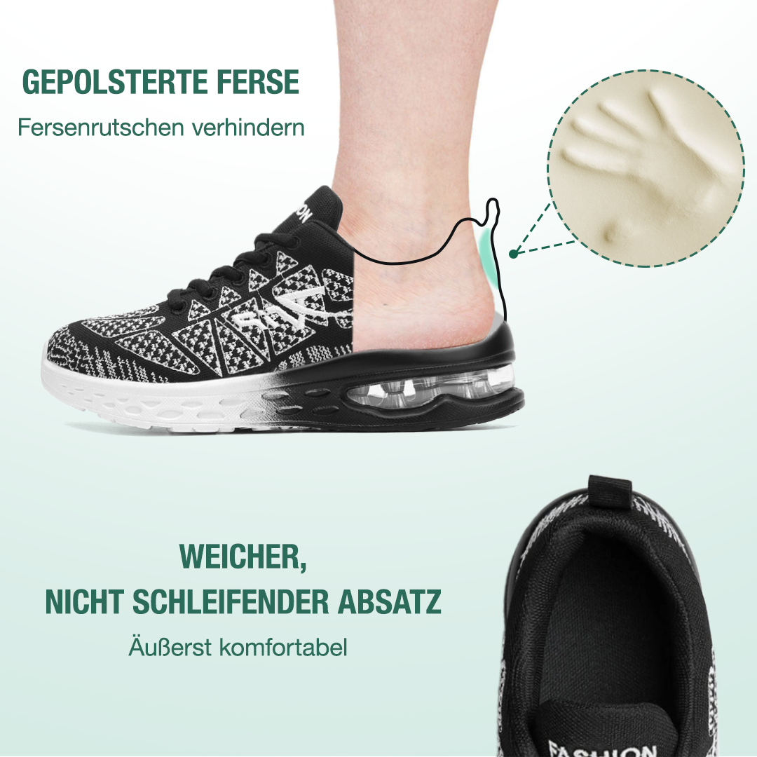 JumpSoft Orthopädische Schuhe - Schwarz  - By Qivii