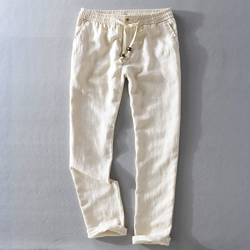 Milo Solen Linen Pants  - By Qivii