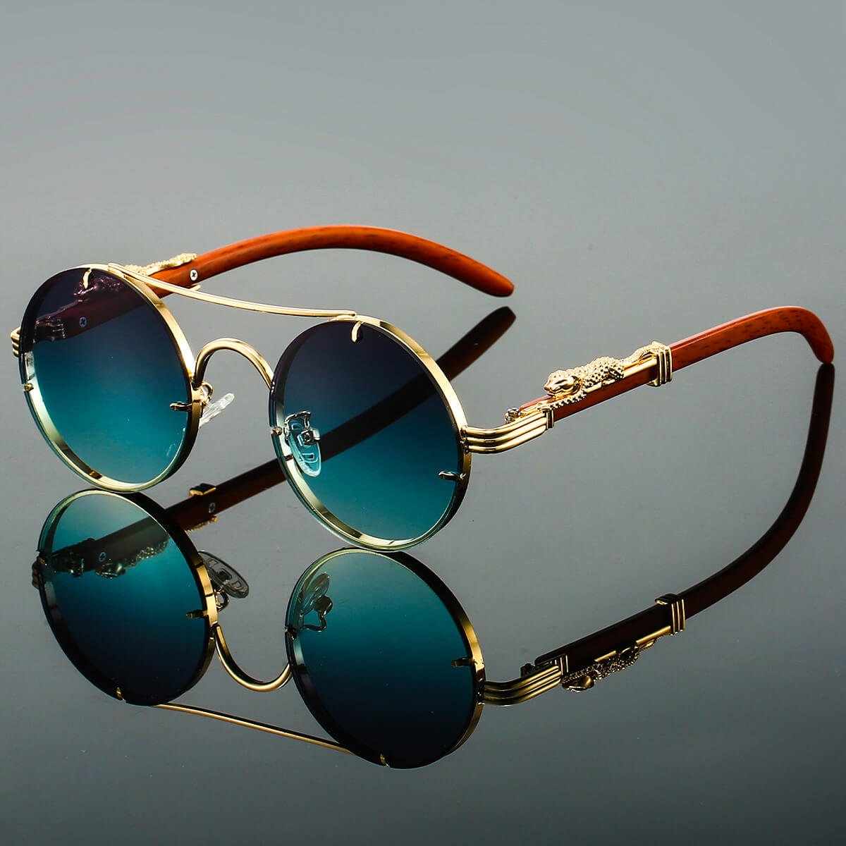 Panthera Onca Retro Shades  - By Qivii