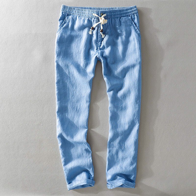 Milo Solen Linen Pants  - By Qivii