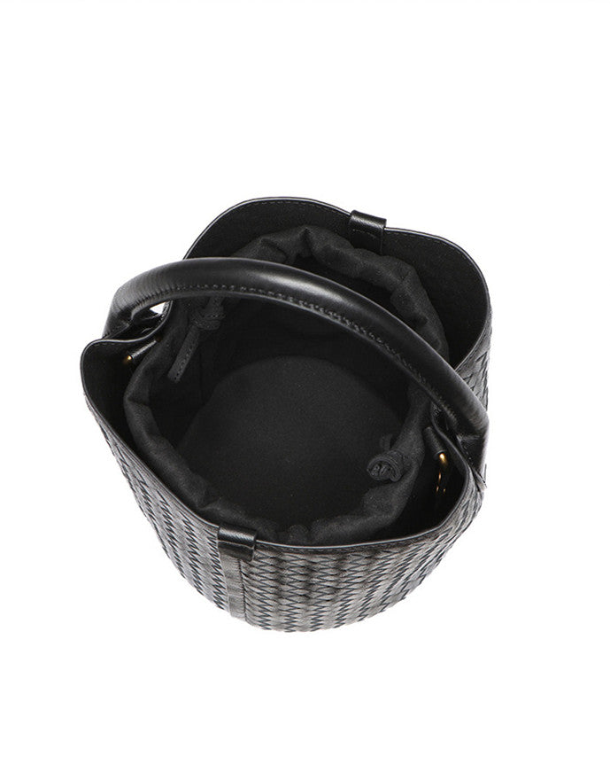 Diana Woven Bucket Bag
