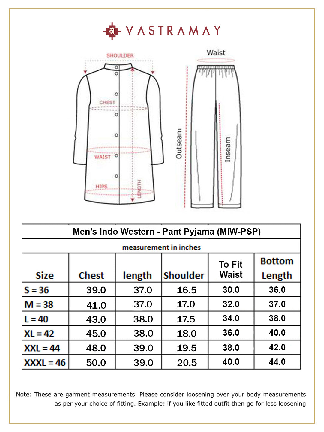 Vastramay Men's Cream Mirror Indo Western Sherwani With Pant Set