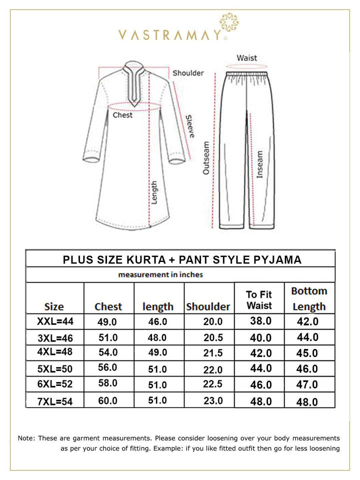 Stylish men's plus size grey silk blend kurta pant set outfit shot