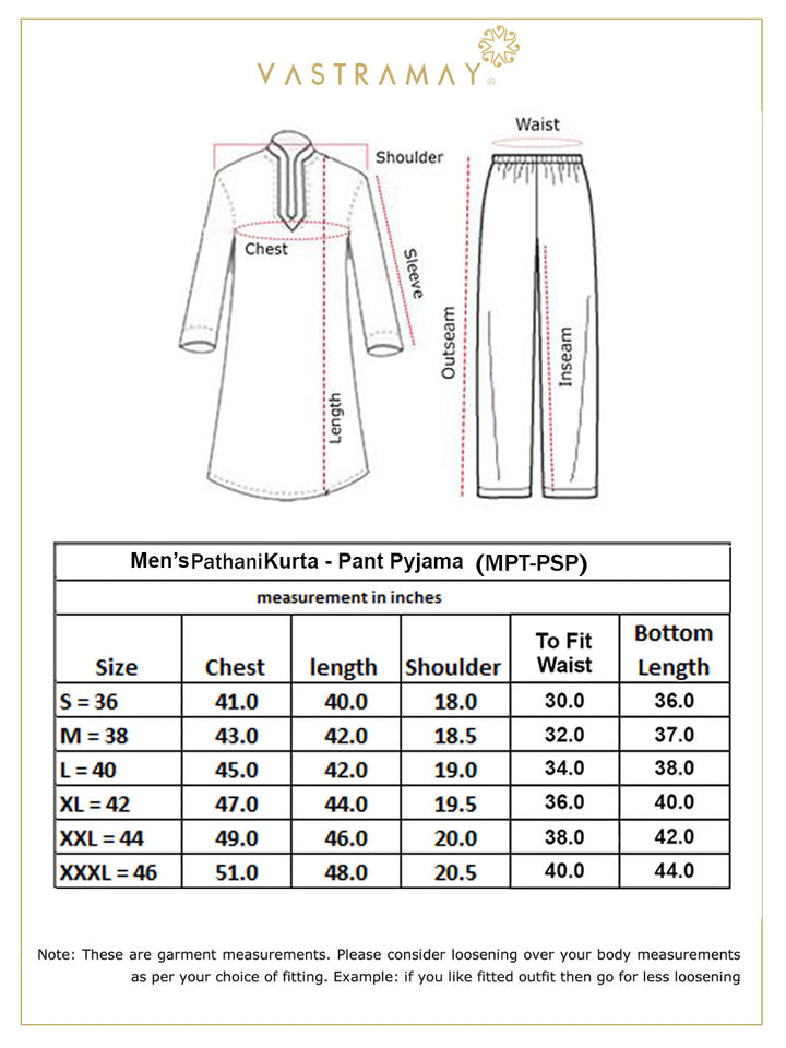  VM By VASTRAMAY Men's Rust Pathani Suit, side view, fine stitching, modern yet traditional outfit, versatile and functional, ideal for cultural events 