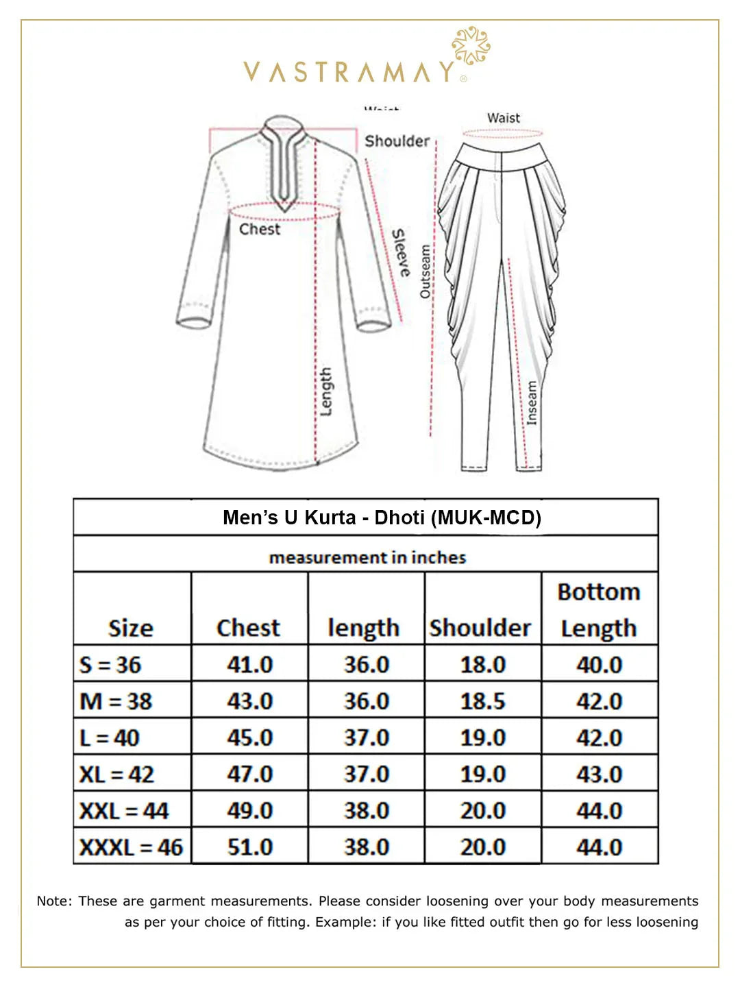 Men's Black Mirror Kurta Dhoti Set