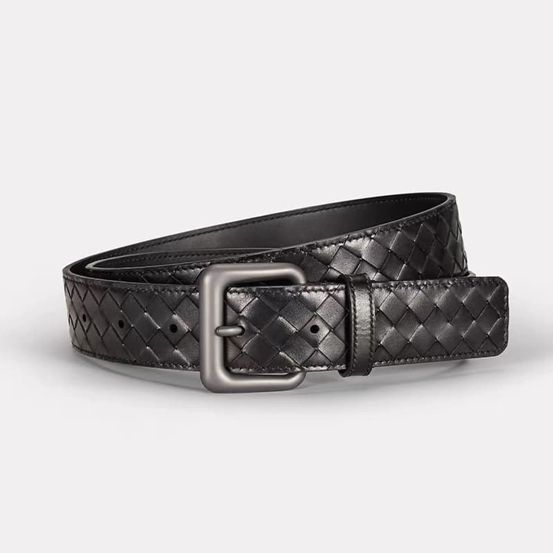 Langdale Woven Leather Belt