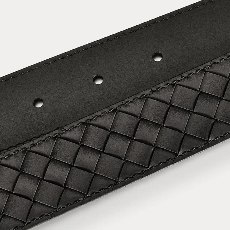 Langdale Woven Leather Belt