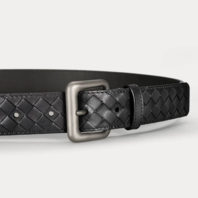 Langdale Woven Leather Belt