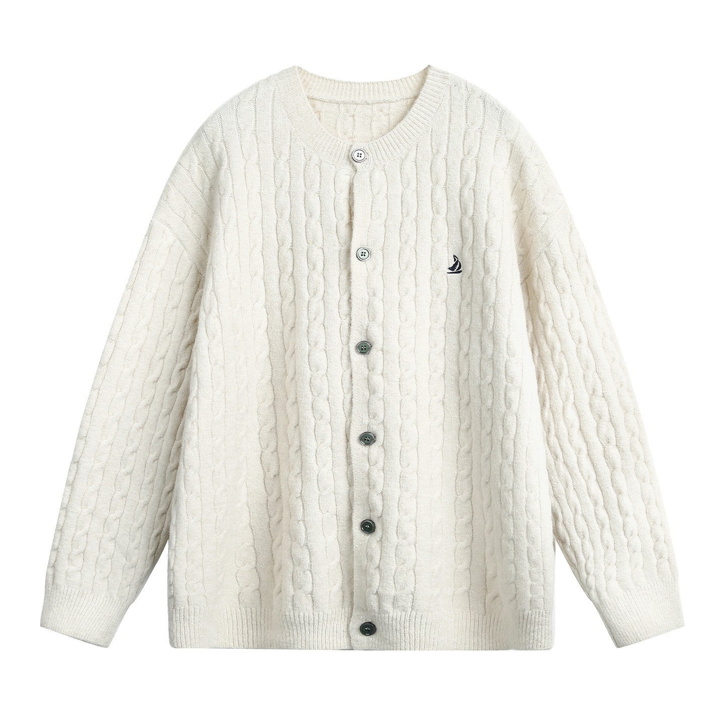 Bordeaux Braided Cardigan