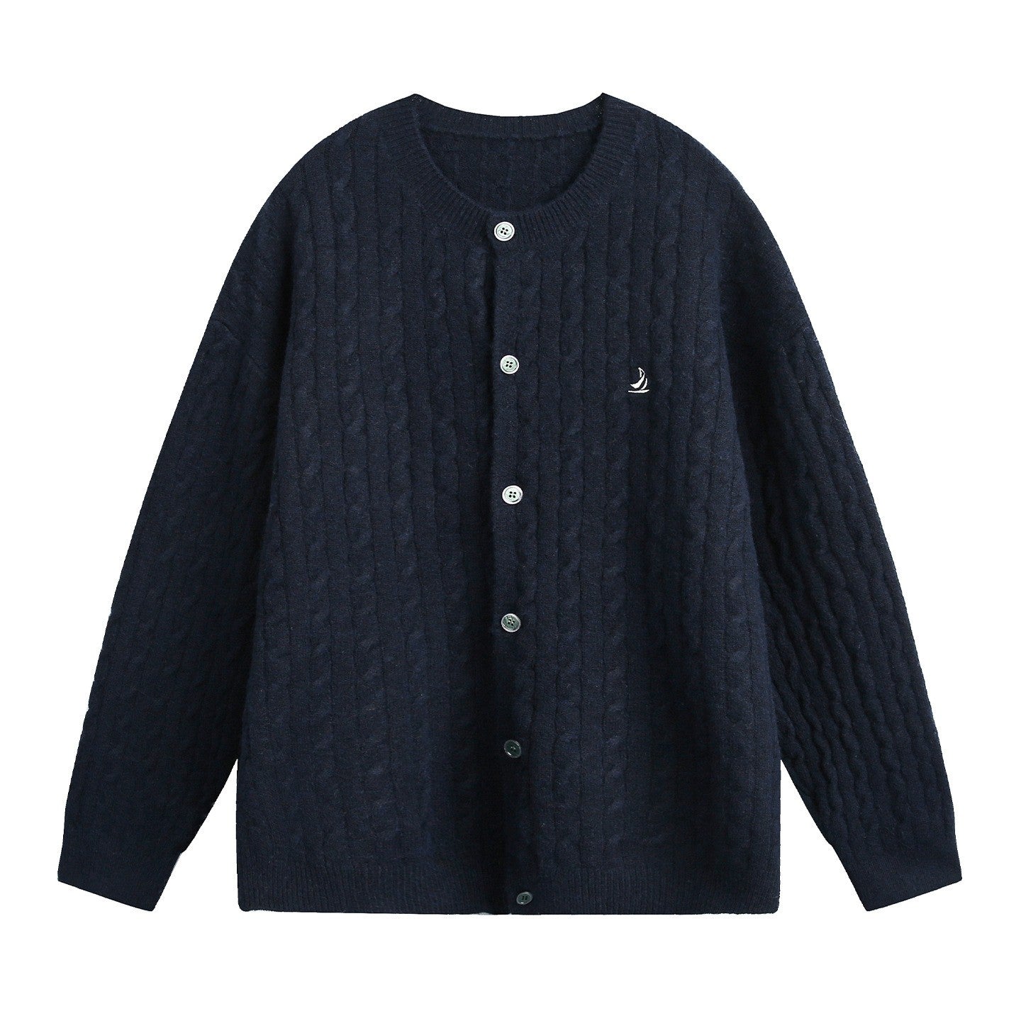 Bordeaux Braided Cardigan