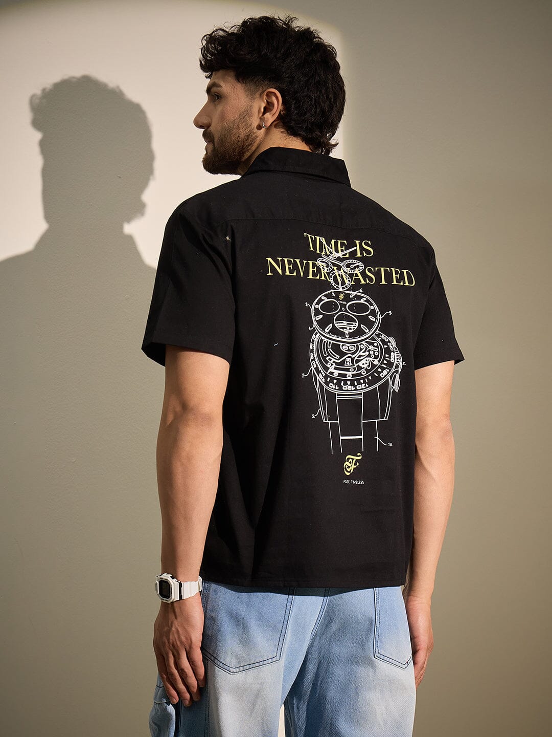 Black Timeless Graphic Shirt