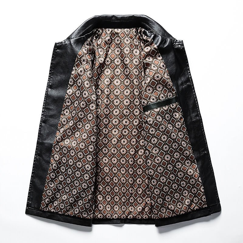 Antonio Verdi Leather Jacket  - By Qivii