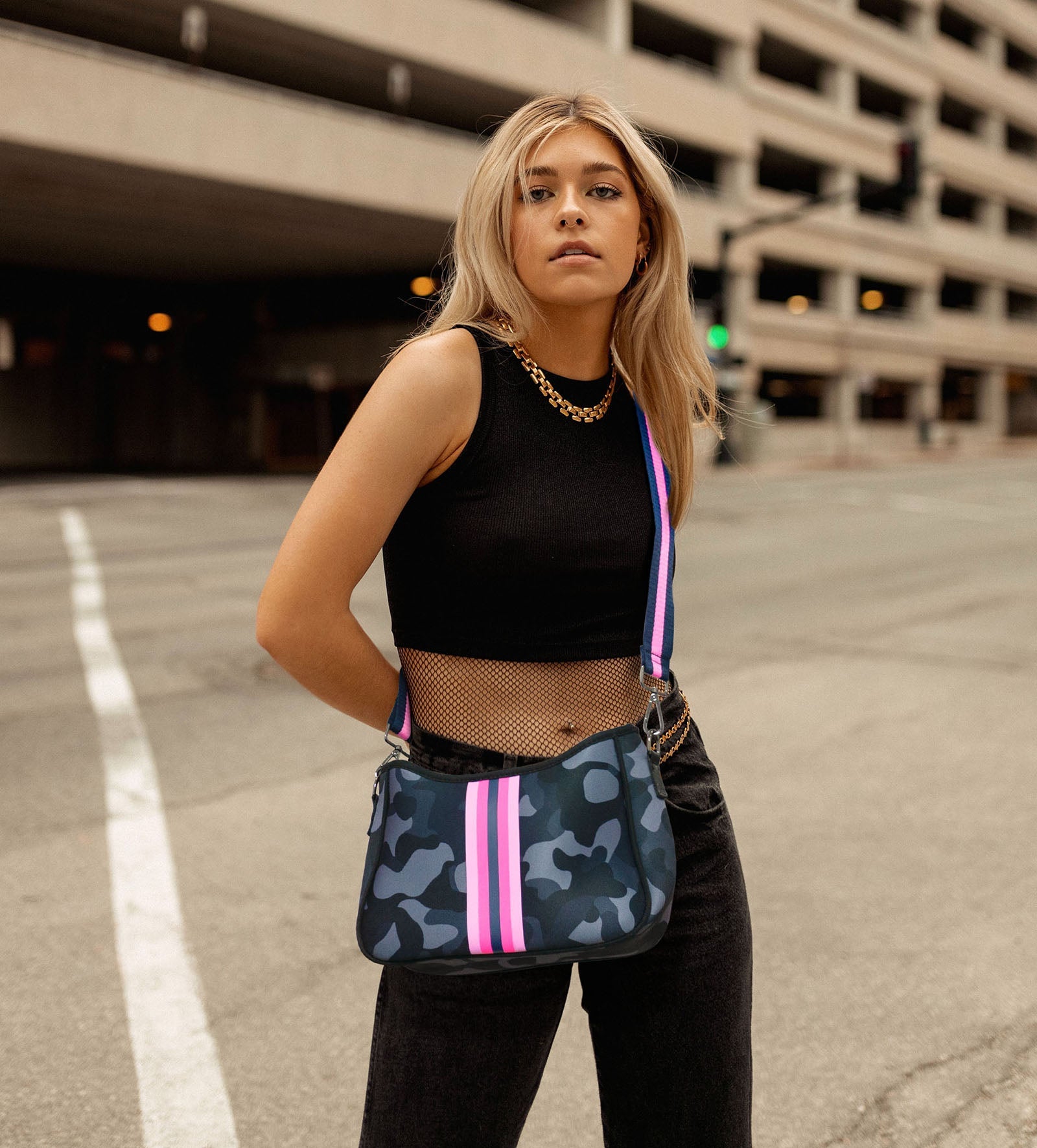 Austin Neoprene Wristlet Bag
