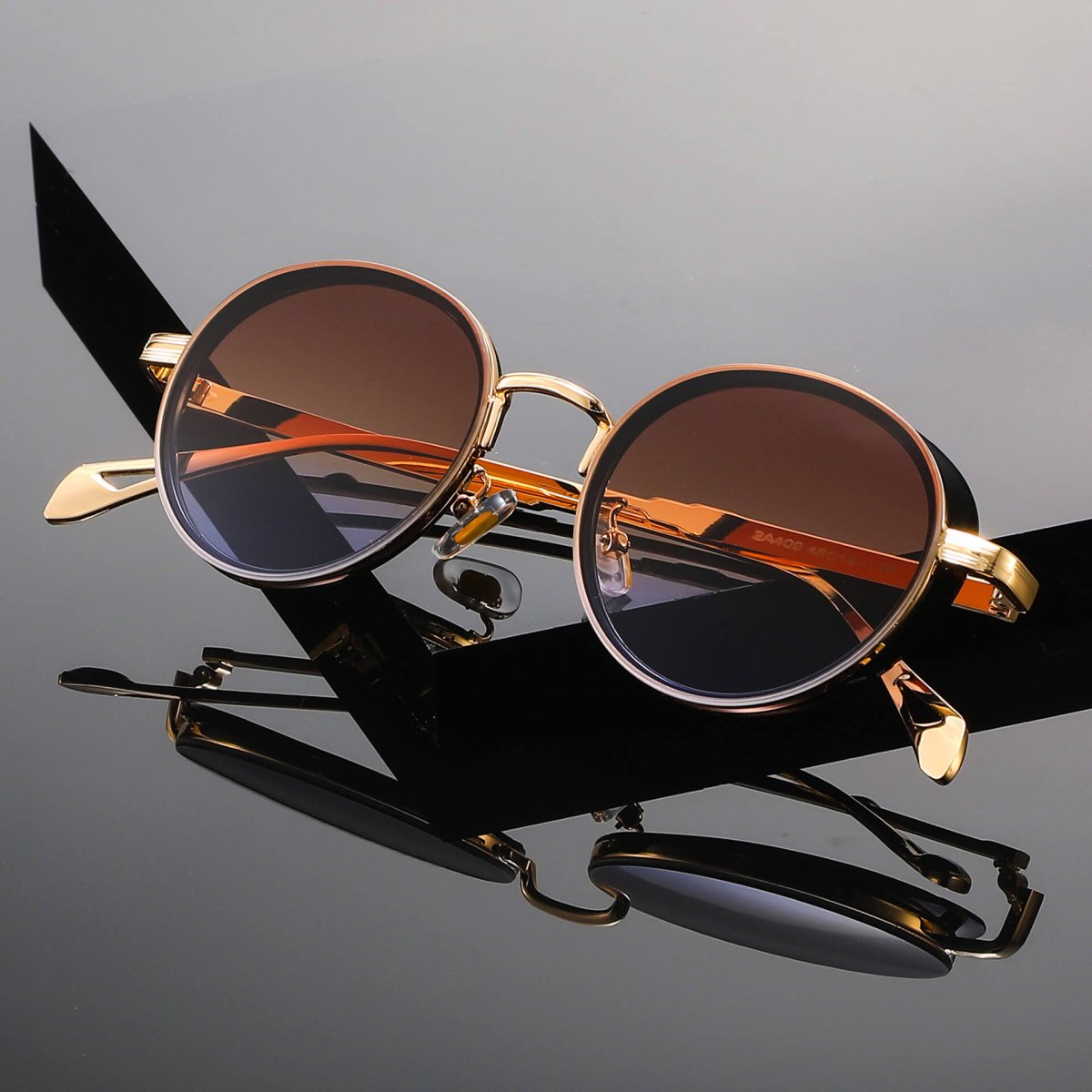 Carter Round Retro Shades  - By Qivii