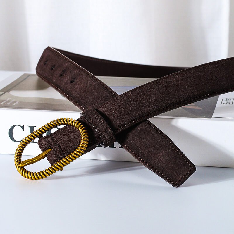 Charlotte Suede Belt  - By Qivii