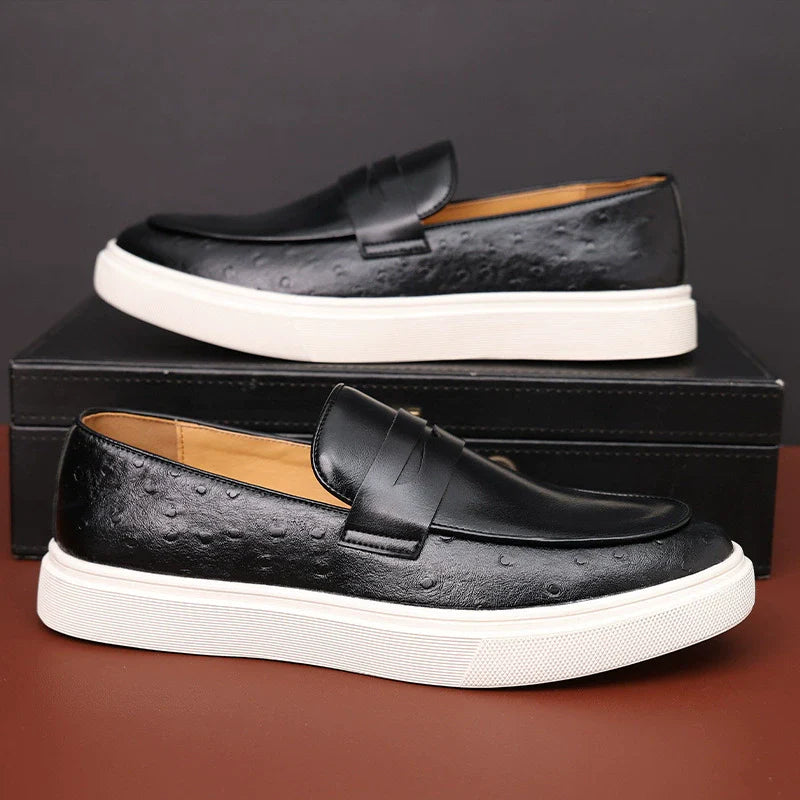 Large size men's casual loafers